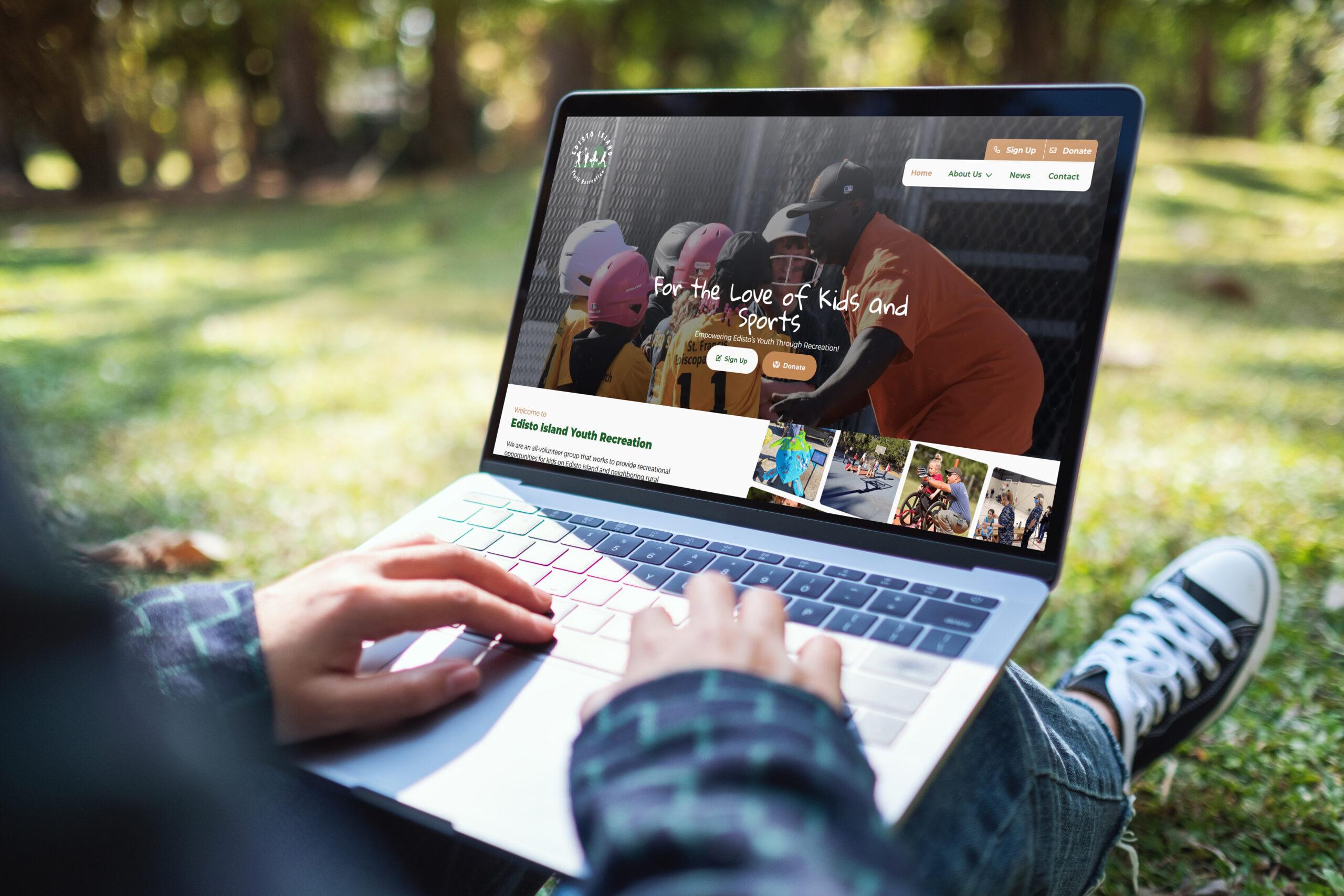 Edisto Island Youth Recreation Launches a New Website for the Next Generation