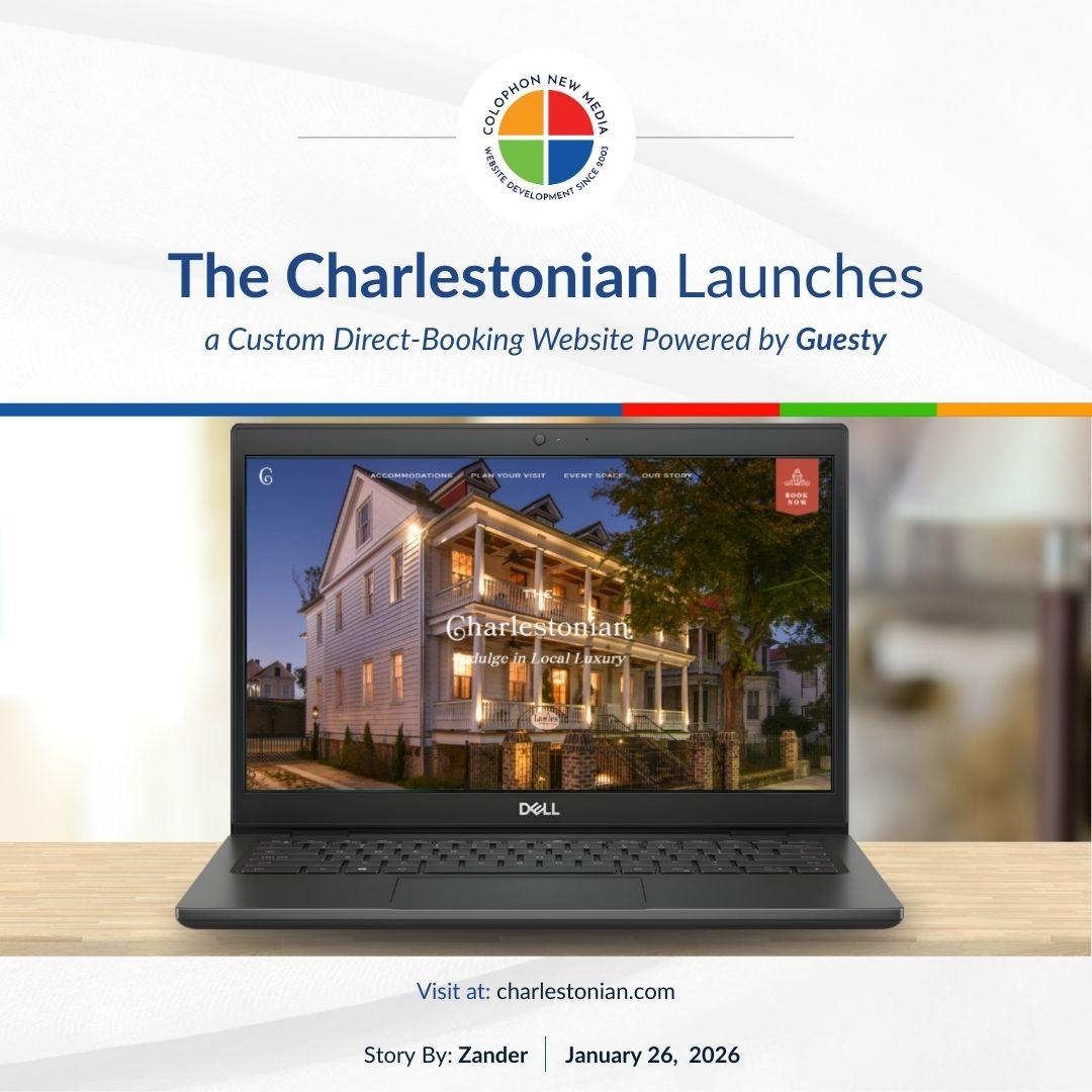 The Charlestonian Launches a Custom Direct-Booking Website Powered by Guesty